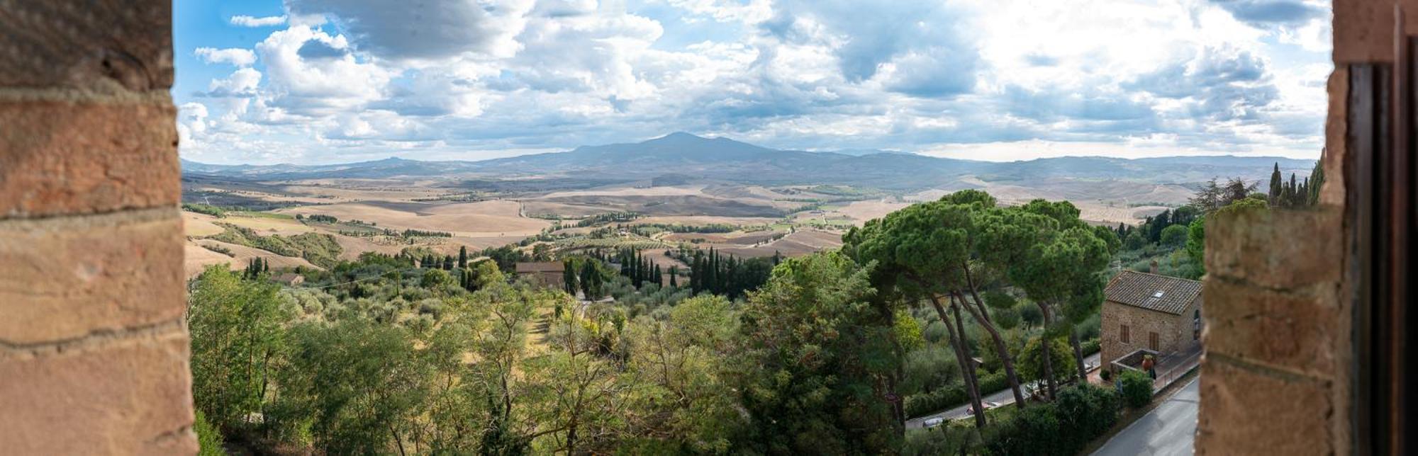 Artistica Pienza - Breathtaking Val D'Orcia View Apartment Exterior photo